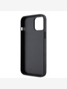 Karl Lagerfeld Karl Lagerfeld PU Saffiano Karl and Choupette Zadní Kryt pro iPhone 12/12 Pro Black