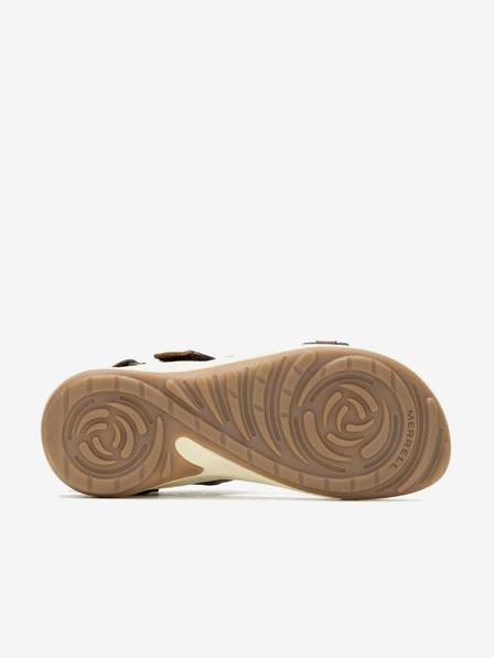 Merrell Hnědé dámské kožené sandály MERRELL Terran 4 Backstrap