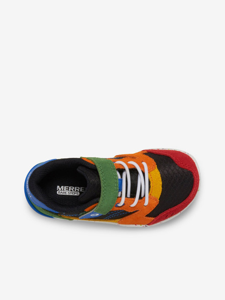 Merrell Červeno-modré dětské tenisky MERRELL Bare Steps® A83