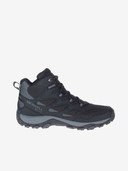 Merrell Černé pánské outdoorové kotníkové tenisky MERRELL West Rim Sport Mid GTX