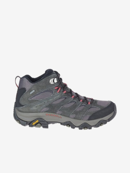 Merrell Šedé pánské kotníkové outdoorové tenisky MERRELL Moab 3 Mid GTX