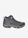 Merrell Šedé pánské kotníkové outdoorové tenisky MERRELL Moab 3 Mid GTX