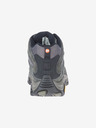 Merrell Šedé pánské kotníkové outdoorové tenisky MERRELL Moab 3 Mid GTX