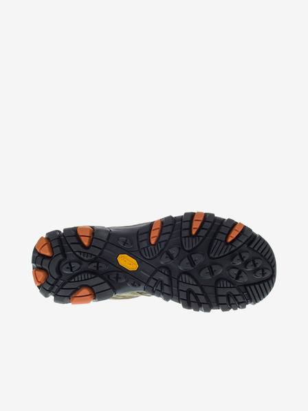 Merrell Zelené pánské kotníkové outdoorové tenisky MERRELL Moab 3 Mid GTX