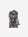 Merrell Zelené pánské kotníkové outdoorové tenisky MERRELL Moab 3 Mid GTX