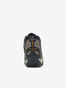 Merrell Hnědo-černé pánské kotníkové outdoorové tenisky MERRELL West Rim Sport Mid GTX