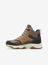 Merrell Hnědé pánské outdoorové kotníkové tenisky MERRELL Speed Solo Mid Waterproof