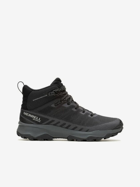 Merrell Černé pánské kotníkové outdoorové tenisky MERRELL Speed Eco Mid Waterproof