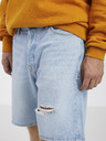 Jack & Jones Světle modré pánské džínové kraťasy Jack & Jones Tony