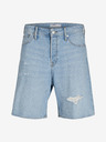 Jack & Jones Světle modré pánské džínové kraťasy Jack & Jones Tony