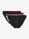 Marks & Spencer Vysoce savé menstruační bikinové kalhotky, 3 ks Marks & Spencer černá