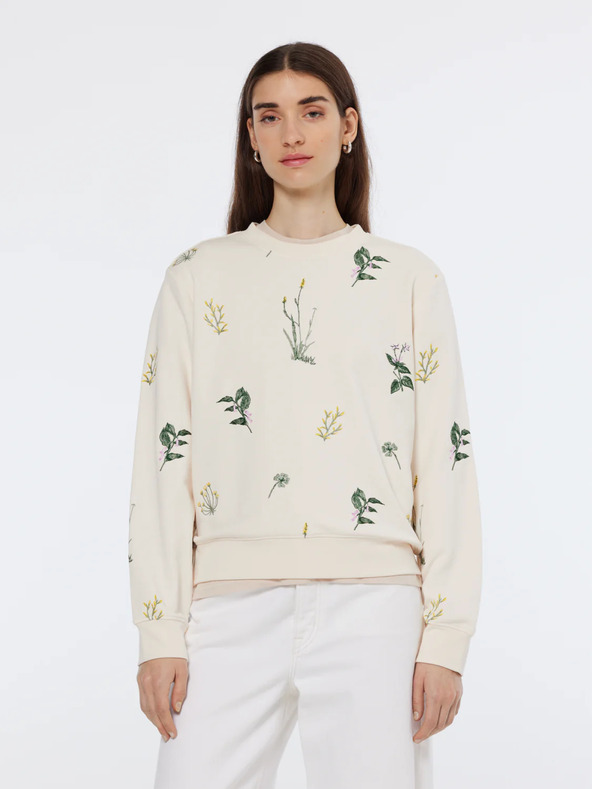 Scotch & Soda Krémová dámská mikina Scotch & Soda
