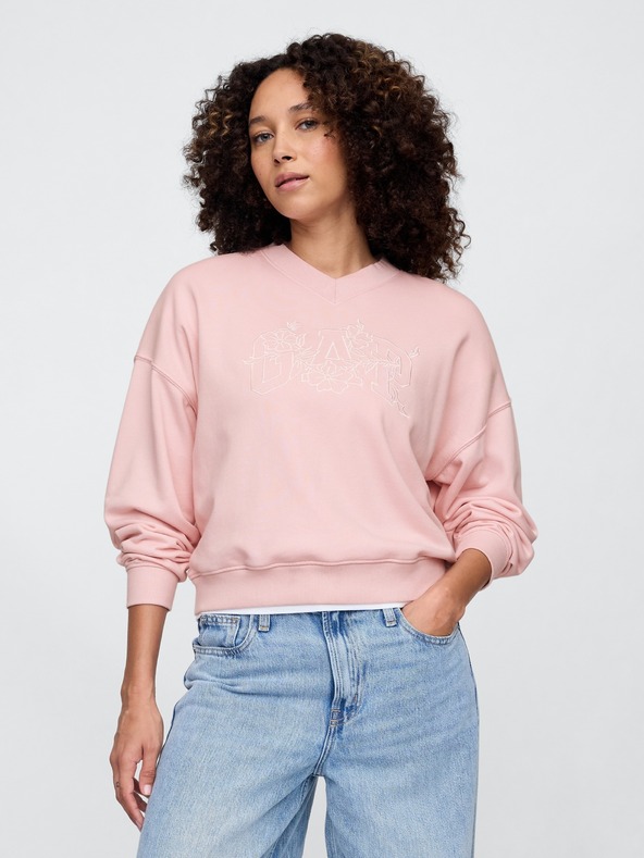 GAP Oversize mikina s logem Gap