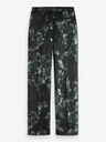 Scotch & Soda Zeleno-černé dámské vzorované kalhoty Scotch & Soda