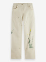Scotch & Soda Krémové dámské kalhoty Scotch & Soda