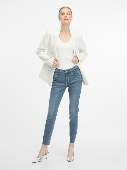 Orsay Modré dámské skinny fit džíny ORSAY