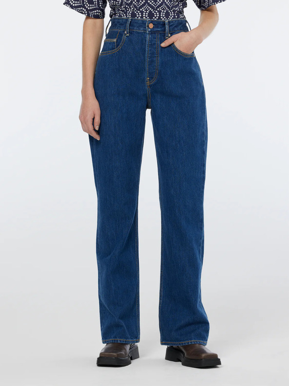 Scotch & Soda Modré dámské bootcut džíny Scotch & Soda