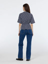 Scotch & Soda Modré dámské bootcut džíny Scotch & Soda