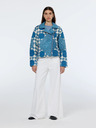 Scotch & Soda Modrá dámská vzorovaná bunda Scotch & Soda