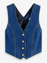 Scotch & Soda Modrá dámská džínová vesta Scotch & Soda