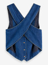 Scotch & Soda Modrá dámská džínová vesta Scotch & Soda