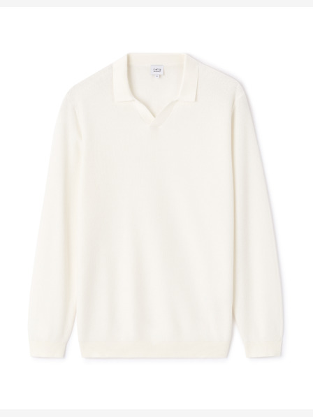 Celio Krémový pánský svetr Celio Lebirequin