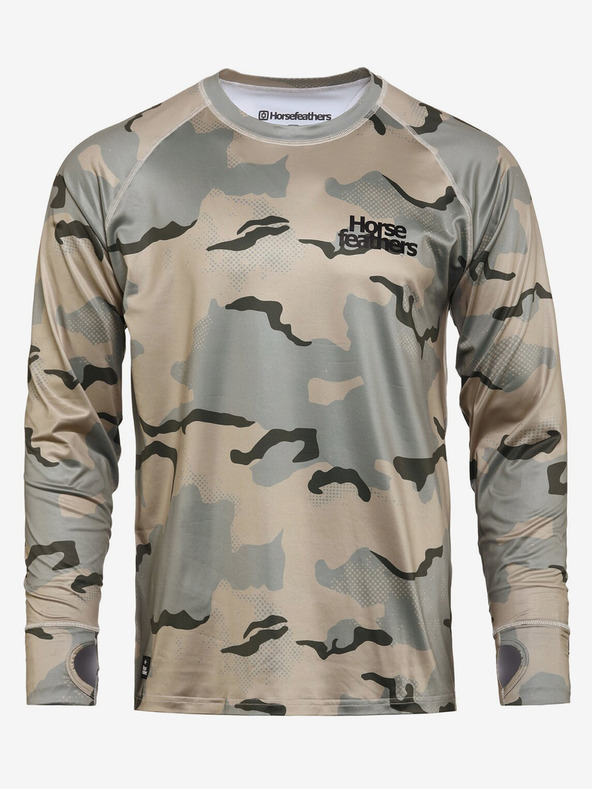 Horsefeathers Termo triko Riley - desert camo velikost L HORSEFEATHERS