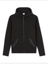 Celio Černá pánská mikina na zip s kapucí Celio Lenewyoke