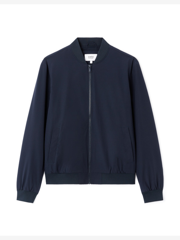 Celio Tmavě modrý pánský bomber Celio Lubluz2