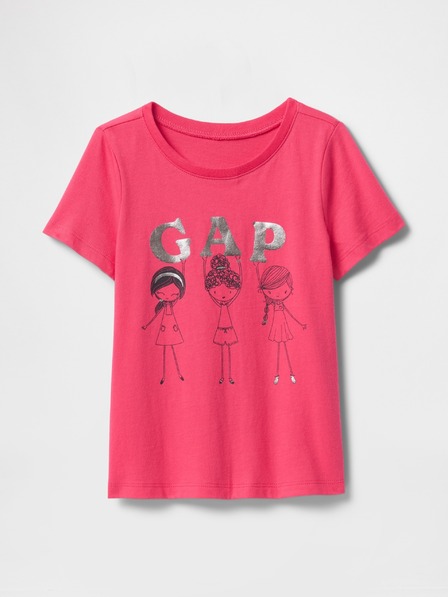 GAP Baby tričko s logem Gap
