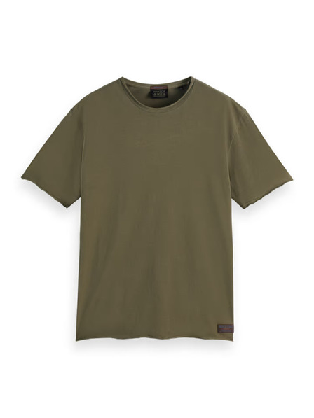 Scotch & Soda Khaki pánské tričko Scotch & Soda
