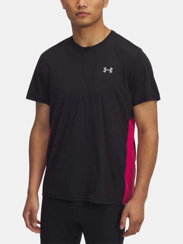 Under Armour Pánské tričko Under Armour UA TRAIL RUN ZIP SS