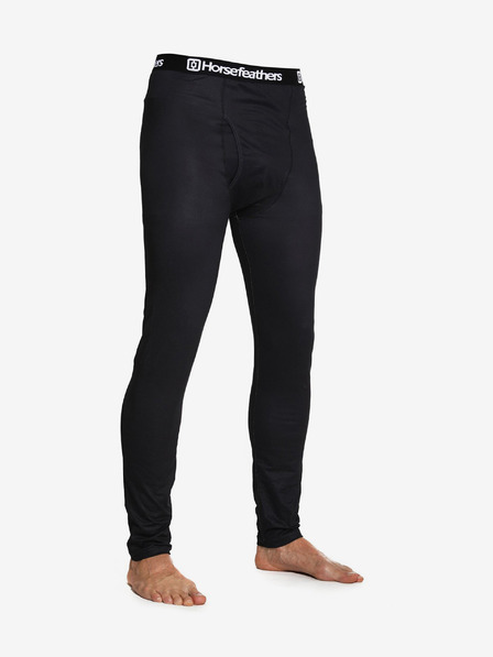 Horsefeathers Termo kalhoty Riley - black velikost L HORSEFEATHERS