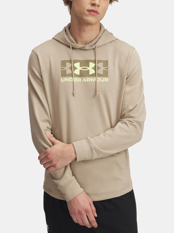 Under Armour Pánská mikina Under Armour UA Rival Terry Logo Hood