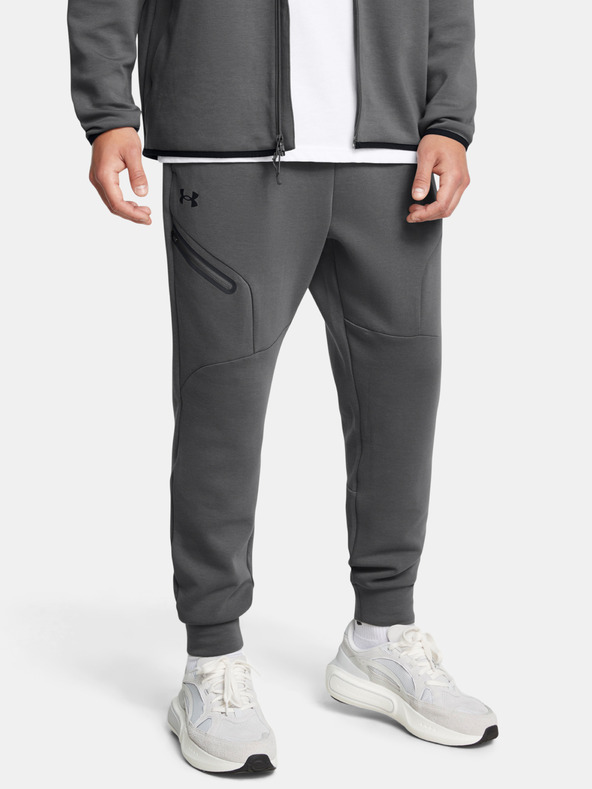 Under Armour Pánské tepláky Under Armour UA Unstoppable Flc Jgr EU-GRY