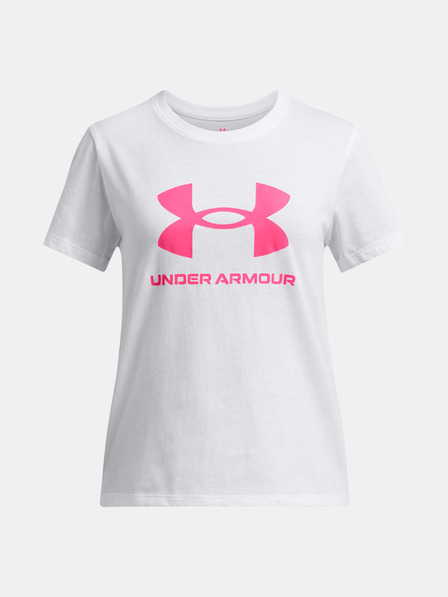 Under Armour Dívčí tričko Under Armour UA BIG LOGO SS