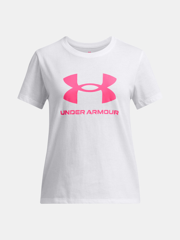 Under Armour Dívčí tričko Under Armour UA BIG LOGO SS