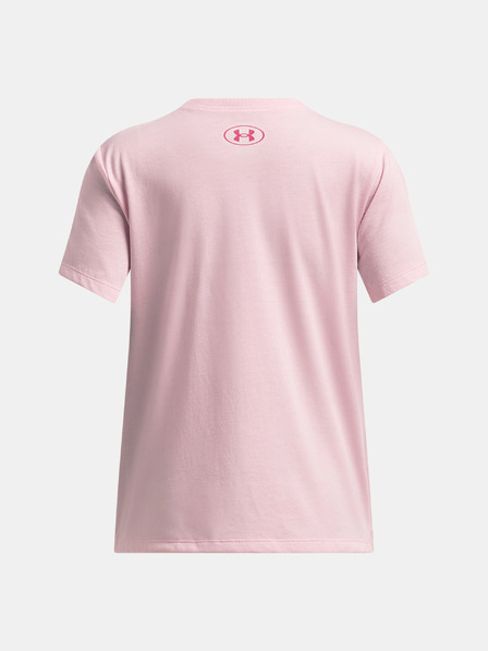 Under Armour Dívčí tričko Under Armour UA Bubble Wordmark SS