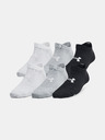 Under Armour Dětské ponožky Under Armour UA Yth Essential No Show 6pk-BLK