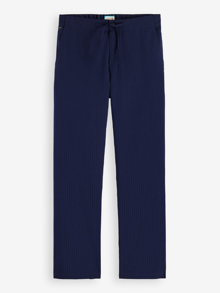 Scotch & Soda Tmavě modré pánské kalhoty Scotch & Soda Finch