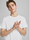 Jack & Jones Bílé pánské basic tričko Jack & Jones