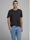 Jack & Jones Černé basic tričko Jack & Jones