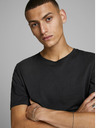 Jack & Jones Černé basic tričko Jack & Jones