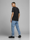 Jack & Jones Černé basic tričko Jack & Jones