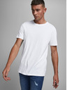 Jack & Jones Bílé basic tričko Jack & Jones