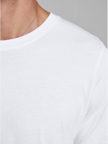 Jack & Jones Bílé basic tričko Jack & Jones