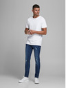 Jack & Jones Bílé basic tričko Jack & Jones