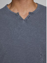 Jack & Jones Modré pánské tričko Jack & Jones