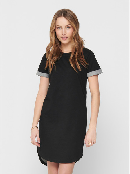 Jacqueline de Yong Černé basic šaty JDY Ivy