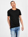 Jack & Jones Černé basic tričko Jack & Jones Basic